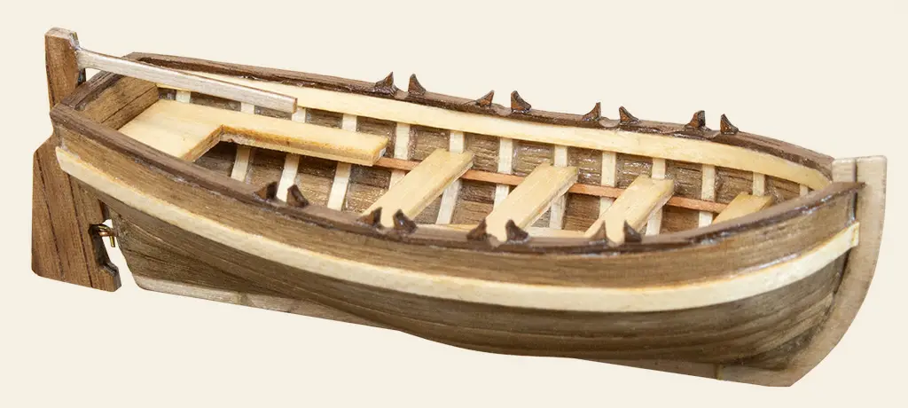 2040 Kleines Französisches Beiboot 18. Jahrhundert